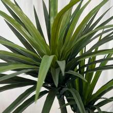 Árboles artificiales de interior, árboles artificiales con macetas exquisitas, muy simulados, antidecoloración, a prueba de rayos ultravioleta, seguros y artificiales - Verde - Ver 7