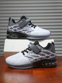 ALAGZI Stylish Boys' Woven Shoes - Breathable, Lightweight, Comfortable Low-Top Running Shoes For Spring, Summer, Autumn - Perfect For Casual, Sports, Outdoor Activities