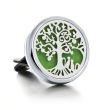 1pc Refillable Car Air Freshener Perfume Diffuser Clip, Auto Air Vent Car Interior Accessories, Car Aromatherapy Diffuser With 10pcs Pads - 30MM - View 16