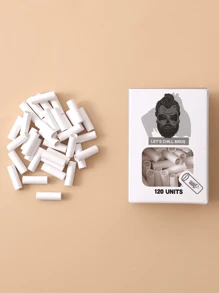 120pcs/Box Colorful Herbal Conical Filters, Hand Rolling Cigarette Filters, Natural, Healthy, Material Mouthpieces, High-Quality Smoking Accessories, Great Gift For Smokers