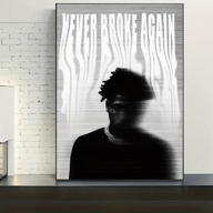 1pc,Hip-Hop Rap Pop Singer Wall Art,Pop Albums Vibrant A Stylish Bachelor Party Decor Room,Popular Songs Style Aesthetic,Black And White Vintage Poster Printing, Minimalism Canvas Painting, Suitable For Home Decoration,Bar Cart,Cafe, Patio,Birthday Gift,Living Room, Bedroom, Living Room, Home Office, Bathroom Decoration, The Perfect Gift For Your Friends,Wall Decoration20*28 Inch, Unframed Gifts Graduation