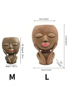 1 件优雅椭圆形树脂花瓶带排水装置 - 室内/室外条纹花盆和植物架，适用于家庭和庭院装饰