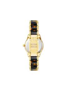 Anne Klein Pearlescent Acetate Link Bracelet Watch AK/3212BMGB