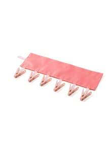 1pc Portable Travel Fabric Clothes Hanger, Multifunctional Folding Clothes Clip, Sock Underwear Clip For Hotel, Travel Accessories Drying Racktravel Accessories Travel Essentials Car Accessories Outdoor Accessories Air Plane Case Useful Things Summer Essentials Office Accessories Travel Must Haves Beach Vacation Holiday School Accessories Back To School Supplies Stuff