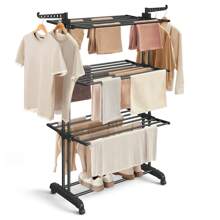 SONGMICS Drying Rack - Black - View 2