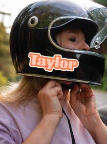 Customized Name Sticker, Personalized Name Waterproof Vinyl Decal Sticker For Laptop Water Bottle Diary Planner Scrapbook Notebook, Custom Name Decals, Gifts For Friends-10pcs - Multicolor - View 3