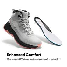 Women's Lightweight Comfort Hiking Boots Waterproof And Slip-Resistant Trekking For Outdoor - Xám - Xem 8