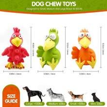 A Pet Chew Squeaking Toy Designed By A Woodpecker, An Interactive Toy For Dogs, And A Companion Toy For Dogs - Multicolor - View 3