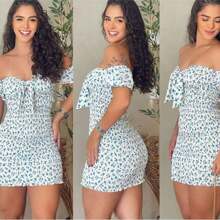 LASTEX MANU DRESS - trắng - Xem 1