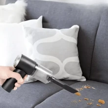 Mini Portable Wireless Handheld Vacuum Cleaner For Home And Car PINKSHOP - Black - View 4