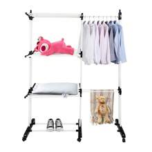 Telescopic Clothes Drying Racks - 75-142.5*64*170cm - View 4