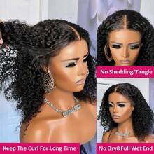 200% Density Short Bob Wig Human Hair 13x4 13x6 Deep Wave Glueless Put On And Go Lace Front Wigs Human Hair Pre Plucked Brazilian Wet And Wavy Lace Frontal Wigs Human Hair With Baby Hair For Women