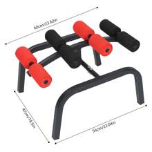 Mini Inversion Table Effectively Alleviates Issues Such As Lumbar Disc Herniation, Lumbar Muscle Strain, And Soft Tissue Injuries. It Is An Effective Exercise Equipment For Stretching The Waist And Back. Pilates Waist Stretching. - 黑色 - 查看 4