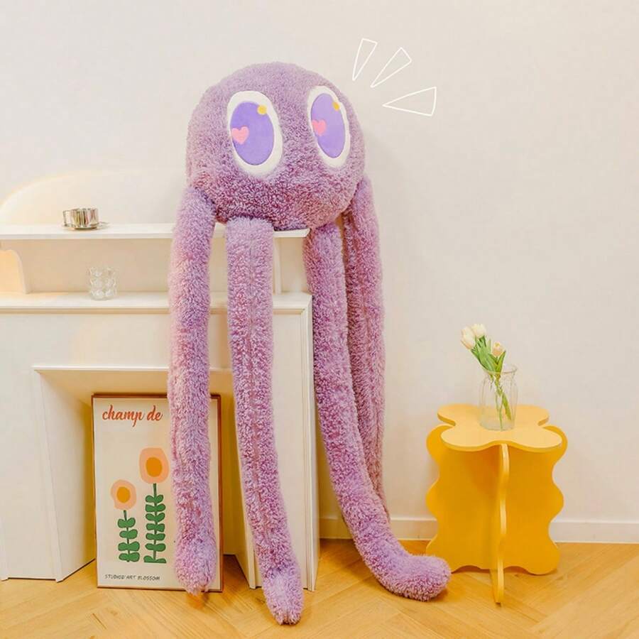 Cute Long Leg Octopus Plush Stuffed Doll, Creative Eight-Legged Octopus ...
