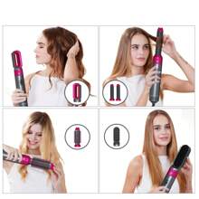 Multifunctional Curling And Straightening Tool, Quickly Create A Variety Of Hairstyles, Easy To Match With Different Outfits - UK Plug(220-240V) - View 7