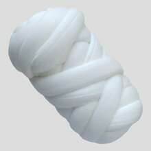 250G/Pieza Hilo súper grueso y voluminoso para tejer y ganchillo a mano, hilo de algodón suave y voluminoso para hacer mantas artesanalmente - Multicolor - Ver 16