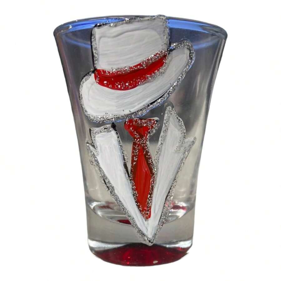 Cachaça Shot Glass Zé Pelintra Hat 45 Ml Nadir - Đỏ - Xem 1