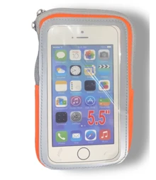 kit 2 unidades de braÇadeiras 5.5'Universal Running Sports Pockets Pack De Braço Esportivo De Corrida braçadeira Case Band Porta Telefone De Bolsa Esportiva(CORES SORTIDO )