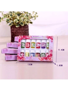 12 Esencias Aromáticas Kit Esenciales Base Agua Soluble En Agua - Multicolor - Ver 7