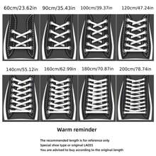 1 Pair Wide 2.5cm Flat Solid Color Shoelaces Sneakers Rope Accessories - #5052 Black [2.5cm Wide] - View 7