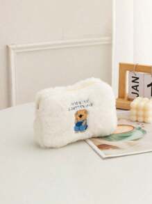 1 Túi đựng đồ trang điểm cỡ lớn hình bánh quy nhồi bông dành cho nữ, đồ trang điểm hình bát giác siêu mềm, mỹ phẩm, chăm sóc da, đồ dùng vệ sinh cá nhân, túi đựng đồ, vật dụng thiết yếu khi đi du lịch, vật dụng thiết yếu khi đi du thuyền, vật dụng thiết yếu khi ở ký túc xá - Nhiều màu - Xem 2