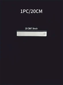 1 件/6 件 4-20 英寸磁性 LED 橱柜灯，USB 可充电无线夜灯，暖白/冷白选项，易于安装，适用于衣柜、厨房、楼梯照明（4 英寸 200mAh/20 英寸 350mAh） - 彩色 - 查看 11