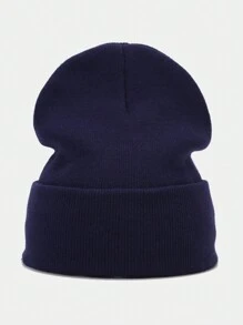 [Personalizzato] 1 pezzo Berretto unisex personalizzato con testo, nome o logo, berretto lavorato a maglia con bordo arrotolato, adatto per uso quotidiano e può essere regalato ad amici, familiari e amanti. Colorato, carino, adorabile, divertente, kawaii, stile Y2K, elegante, unisex, casual, personalizzato, unico, regali ideali per lui, regali ideali per lei, lei, ragazzo, ragazza, famiglia, amici