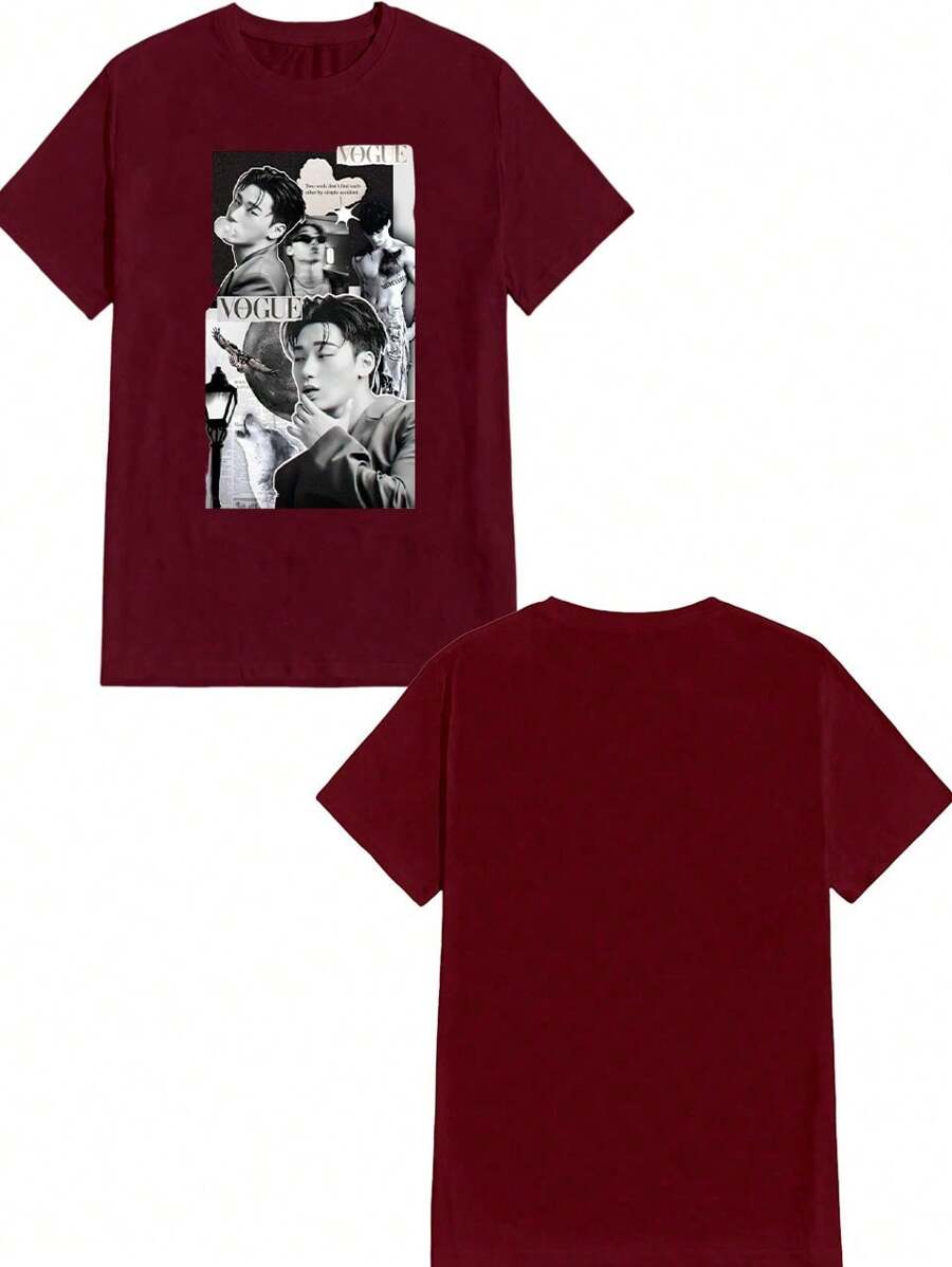 Unisex StreetWear T-Shirt 100% Cotton NEW! - Màu Tím - Xem 1