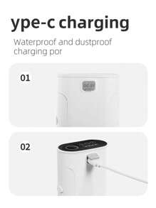 Fuente de agua inalámbrica y automática para gatos - 88oz/2.6L/0.69Gal, con sensor de movimiento para suministro de agua automático, 3 modos - modo sensor de movimiento, modo temporizador de 20 minutos, modo de agua continua de 1 hora, bomba de agua súper silenciosa - Dispensador de agua para mascotas con batería recargable - Multicolor - Ver 9