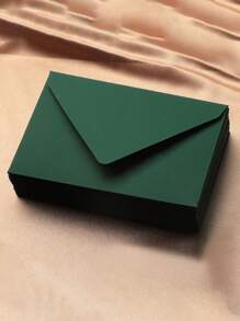Premium Dark Green Envelope, Wedding Invitations, Business Invitation Cards, High-End Texture, Halloween, Christmas, Party Decoration, Envelope & Card Paper, High-Quality Envelope, Gift Cards, VIP Invitation, Dark Green Envelope,Christmas - Multicolor - View 5