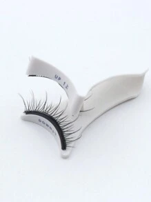 1 Pair Natural Thin Distinct Roots Magnetic False Eyelashes, Transparent Soft Stem Reusable Natural Bare Feeling Lashes - Fluffy Lashes - View 7