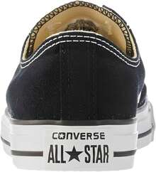 Converse 男女通用 Chuck Taylor All Star Ox 低筒黑/白運動鞋 - 黑與白 - 查看 4
