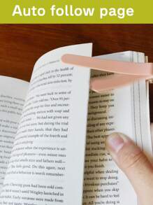 Set de 1/3 marcapáginas automáticos, marcapáginas de silicona para mujeres, hombres, niños, amantes de los libros, marcapáginas de libro únicos y lindos para lectura, accesorios de lectura, regalos para amantes de los libros