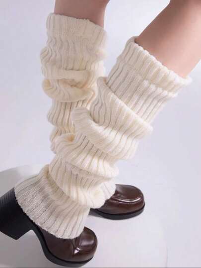 1-2pcs 3.15in/8cm Wide Women's Multicolor Premium Slouch Leg Warmers, Size Details Refer To Size Chart. Striped Leg Warmers Run Small, Cable Knit Leg Warmers Run Large, Recommend Ordering Cable Knit Leg Warmers For Family Members.