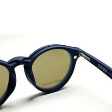 Unisex Clip-On AQ2180 3 Lens Polarized Glasses Frames With Spring TR-90 Magnetic Eyewear - Màu xanh lam - Xem 6