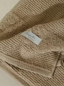Kit Of 3 Large Thick Bath Towels Maria Tereza 75x150 Cm 100% Cotton Weight 500 G - 3 什錦 - 查看 7