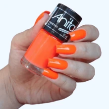 Kit 3 Anita Babadeira, Futvólei And Frenética Nail Polishes 10ml - Immediate Shipping - 紅色 - 查看 4