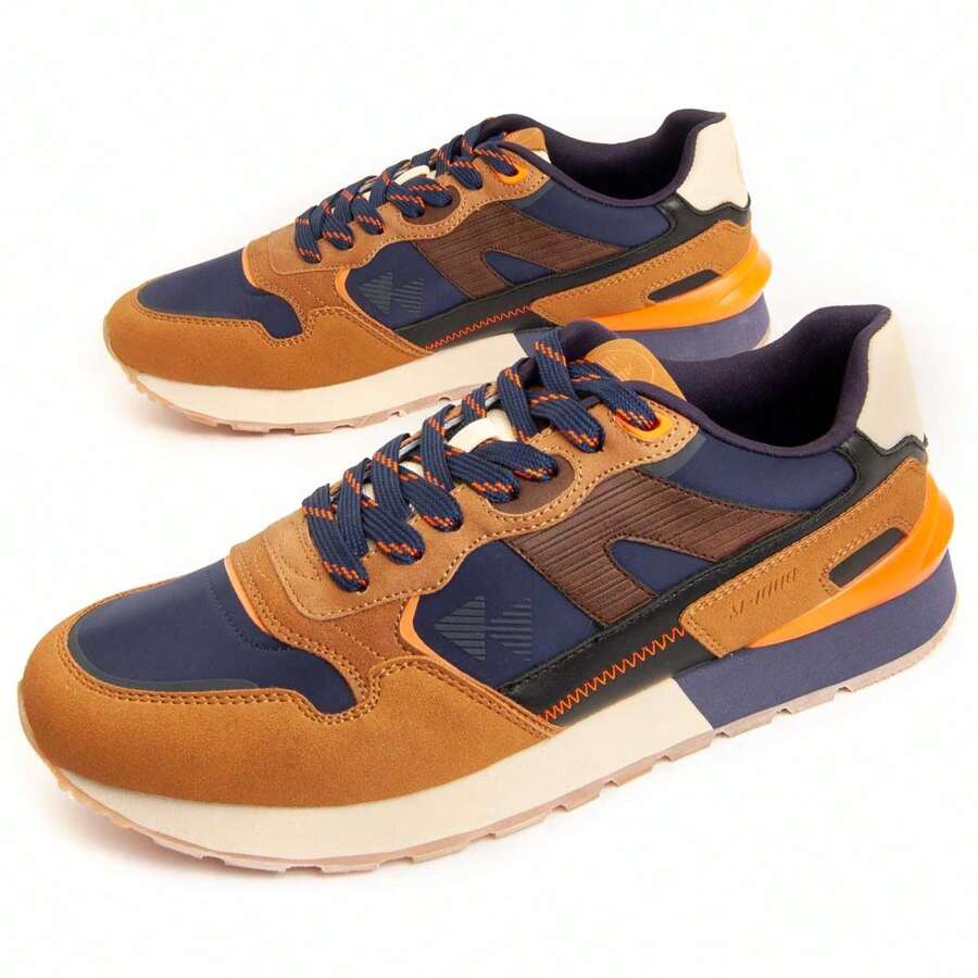 Comfortable Casual Sneaker With Laces Montevita Newmar Delivery 24/72H To Spain (Peninsula)✅ - Brown - View 1