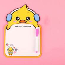 1 bảng vẽ hoạt hình có thể xóa được, bảng trắng hai mặt để viết và vẽ nguệch ngoạc, bảng tin có thể xóa được (Màu bút ngẫu nhiên) - Nhiều màu - Xem 8