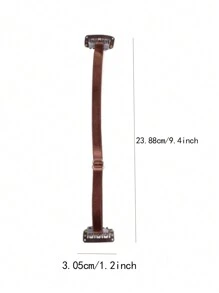 1pc Brown Strap With Clip Instant Face Lift Band, Reusable Portable Invisible Face Lift Tool