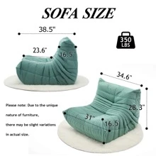 Bean Bag Chair Sofa Sack Big Beanbag Chair For Adults Fireside Bean Bag Lounger Memory Foam Chair For Home, Apartment Or Gaming Venue,Includes 5FT Carpet Gift