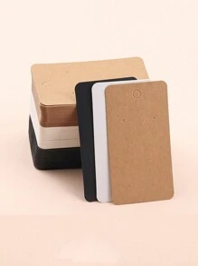 10/50/100pcs Earrings Stud Jewelry Packaging Display Cards - Multicolor - View 2