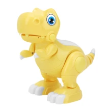 电动恐龙玩具车带音乐行走灯可爱音乐卡通动物益智玩具完美礼物 - 彩色 - 查看 7