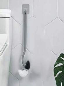 Elbow Toilet Brush With No Dead Corners, Long Handle Soft Bristled Brush, Detachable Toilet Brush, Multifunctional Toilet Brush, Household Wall Mounted Cleaning Brush, Toilet Brush - Multicolor - View 15