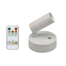 1 件室内可充电电池供电可调节 LED 聚光灯、地板灯、图片/艺术品重点照明灯，用于装饰您的空间