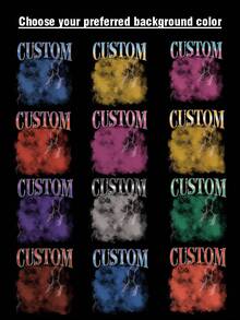 Oversized Custom T-Shirt Shirt, Gift For Girlfriend/Wife, Valentine's Day Gift - Add Your Own Text & Pictures (Family Photo/Selfie/Pet Photo/Friends Photo/Party Photo) To Design Your Own Personalized Printed T-Shirt, Great For Baby/Couple/Family/Pet Photos, Anniversary, Valentine's Day, Christmas, Thanksgiving, New Year Designs, Logo|Business|Wedding Gift|Party |Birthday Gift|Halloween Costume|Christmas Costume - Apricot - View 5