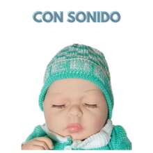 Reb Type Sleeping Baby Doll - Mint Green - View 3