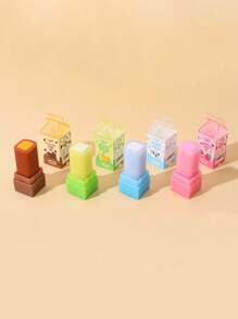TOCHAIN 1 pezzo/2 pezzi/4 pezzi, colori casuali, gomme a forma di latte, cancellini creativi con design carino, materiale per ufficio divertente, gomme da latte compatte, perfetti come regali per studenti, forniture per ufficio, laurea, ritorno a scuola, compleanni, Capodanno