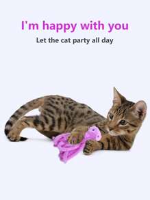 Cat Toys, Octopus Cat Stick Set, Three Section Cat Stick Assembly, Cat Rod, Cat Toys, Kitten Kitten, Kitten, Grind Teeth, Cat Toys, Biting Cat Toys, Playing Interactive Toys - Multicolor - View 8