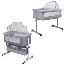 Portable Multifunctional Baby Cradle With Mosquito Net 96*57*77cm